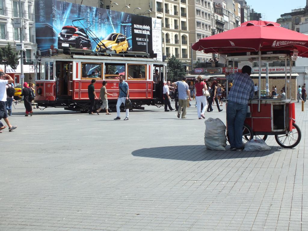Taksim 9 Suites Apartments Istanbul Eksteriør billede